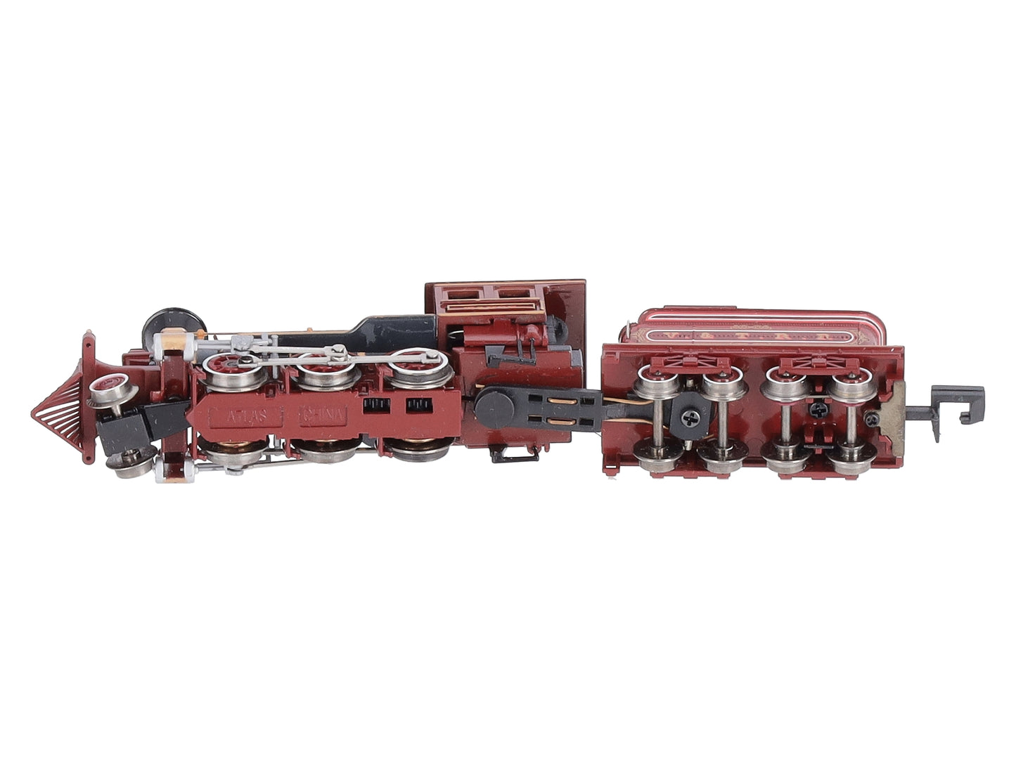 Atlas 41604 N Scale Virg. & Truckee 2-6-0 Mogul Steam Locomotive LN/Box