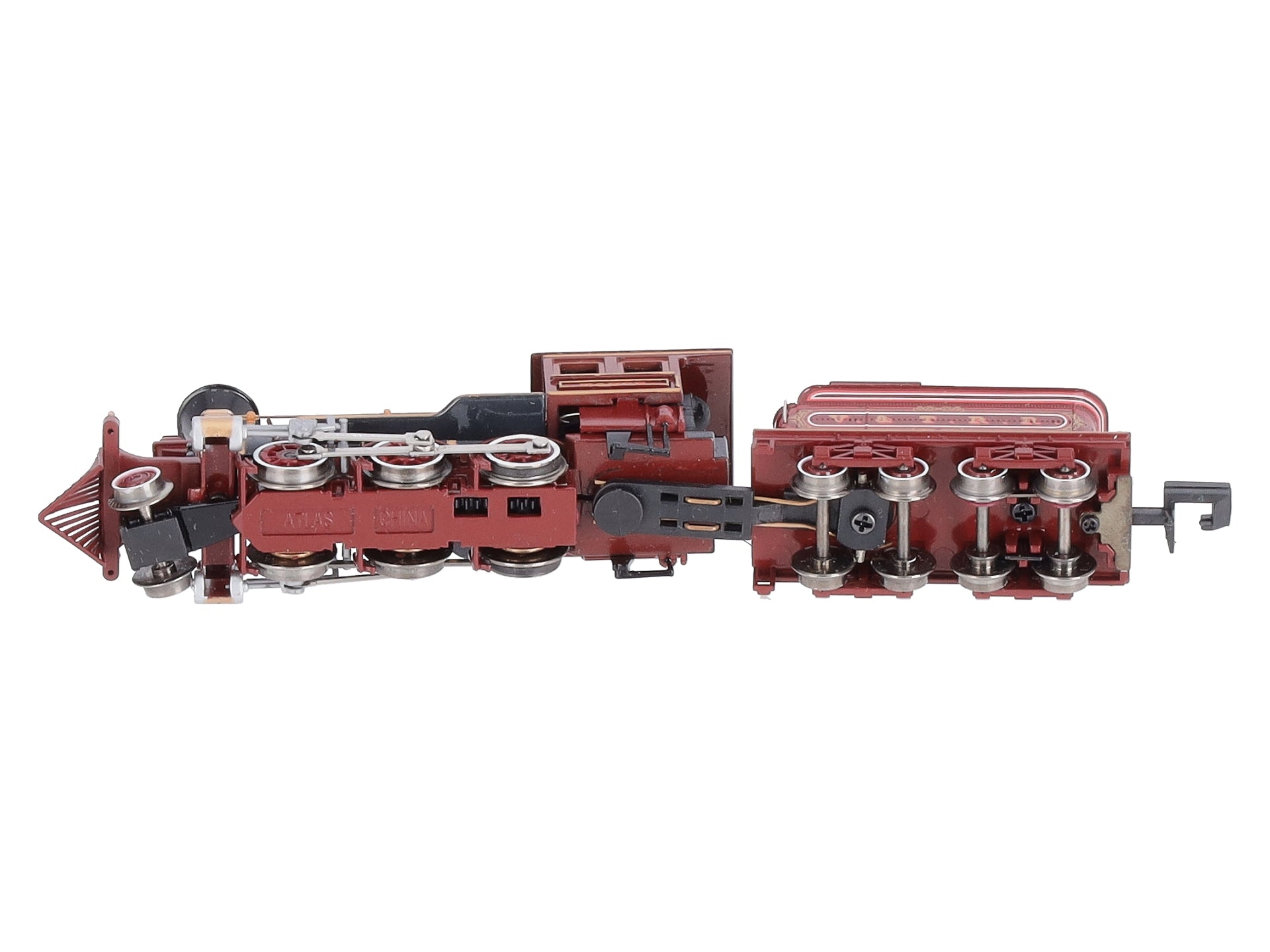 Atlas 41604 N Scale Virg. & Truckee 2-6-0 Mogul Steam Locomotive LN/Box