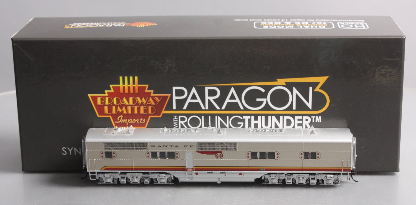 Broadway Limited 5497 HO ATSF EMC E-1B P3 Diesel Locomotive #2A
