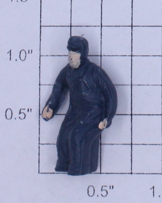 Lionel 3562-62 O Gauge Dark Blue Barrel Car Painted Figure