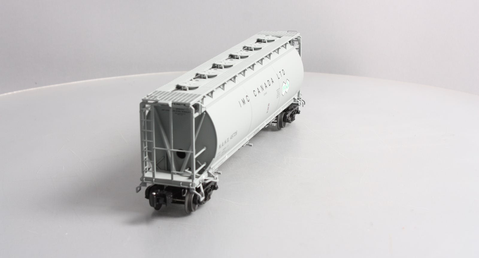 Lionel 6-27172 O Gauge IMC Canada Cylindrical 3-Bay Covered Hopper #45726
