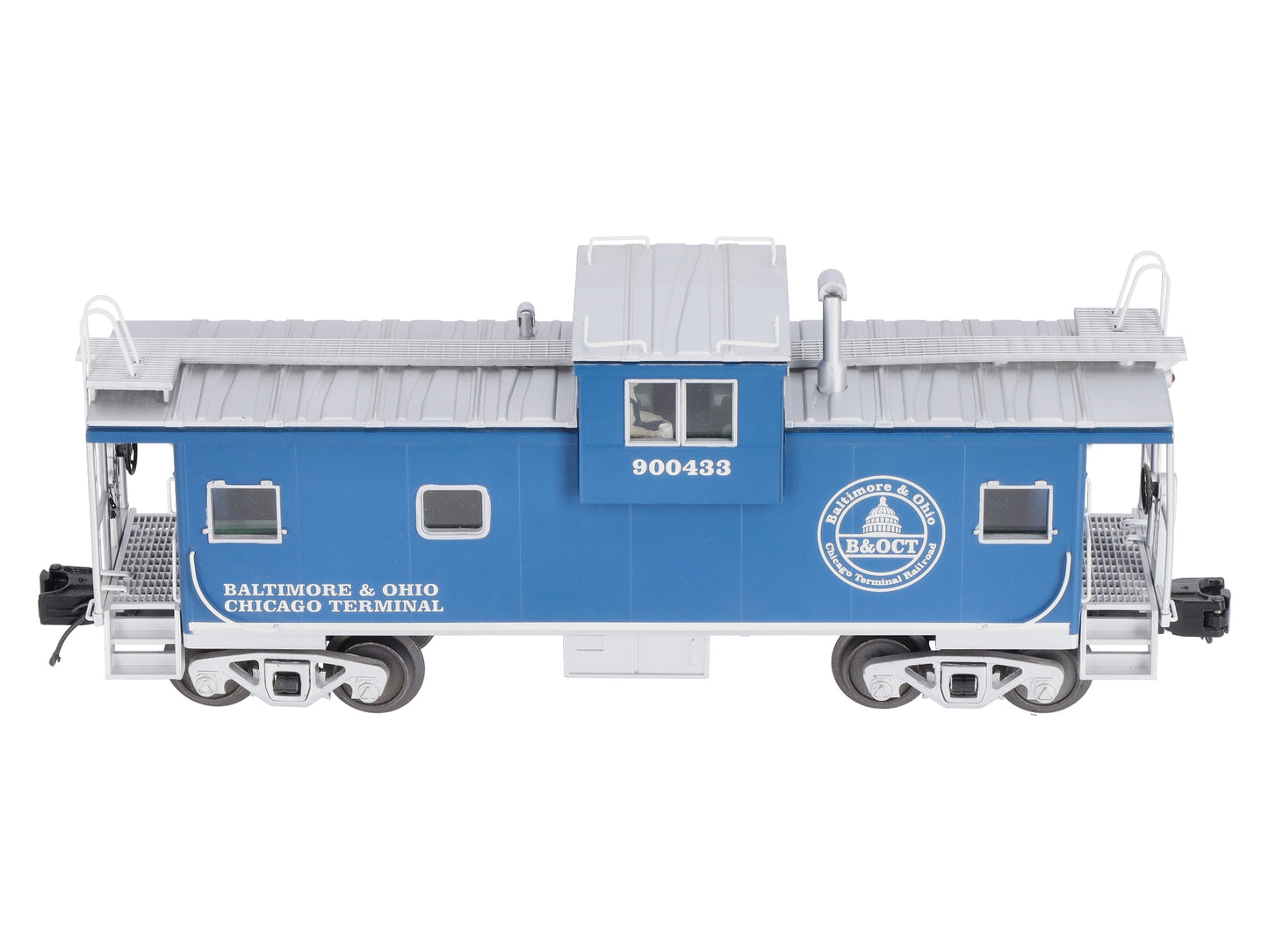 MTH 20-91423 O Gauge CSX Extended Vision Caboose #900433