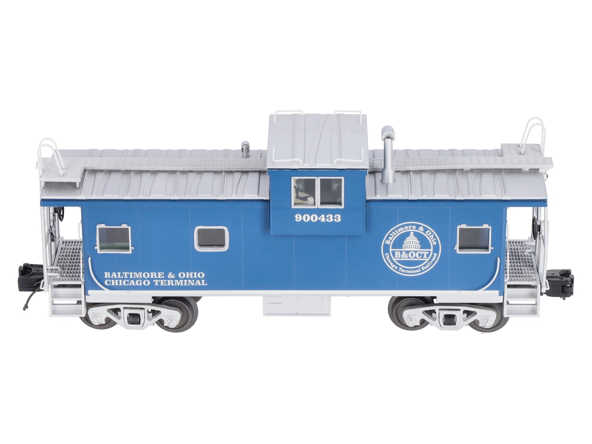 MTH 20-91423 O Gauge CSX Extended Vision Caboose #900433 NIB