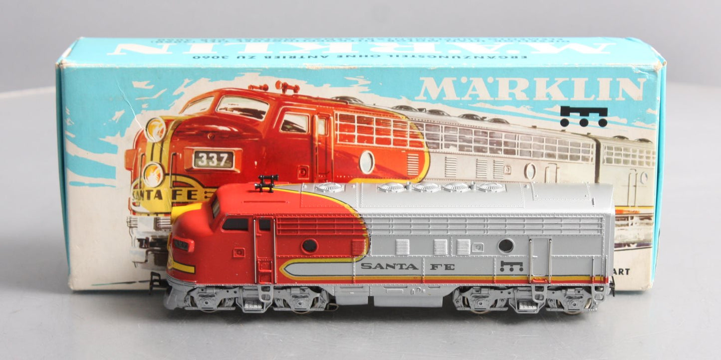 Marklin 4060 Santa Fe EMD F7 Non-Powered Diesel Locomotive EX/Box