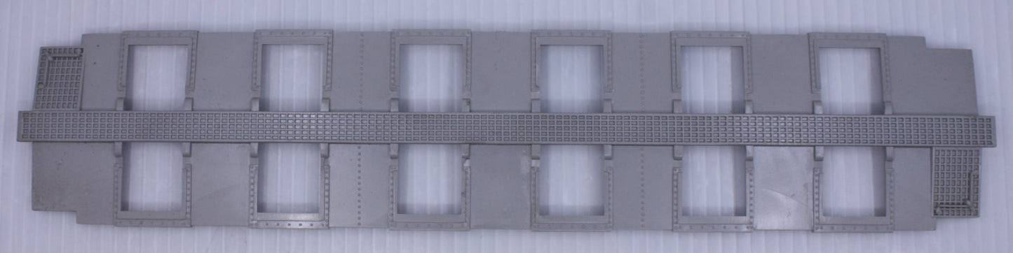 Lionel 6446-9 Gray Hopper Roof without Hatches or Clips-Damaged