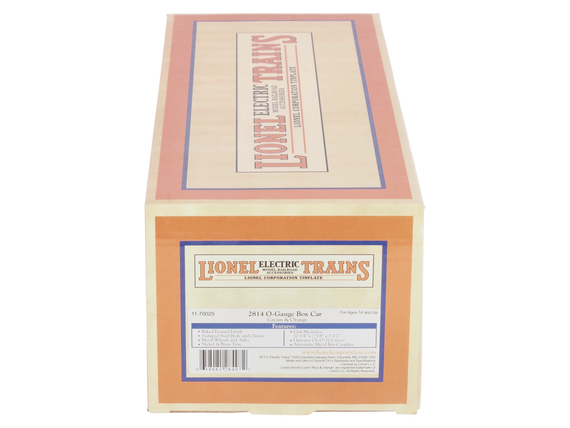 MTH 11-70025 O Gauge Boxcar #2814