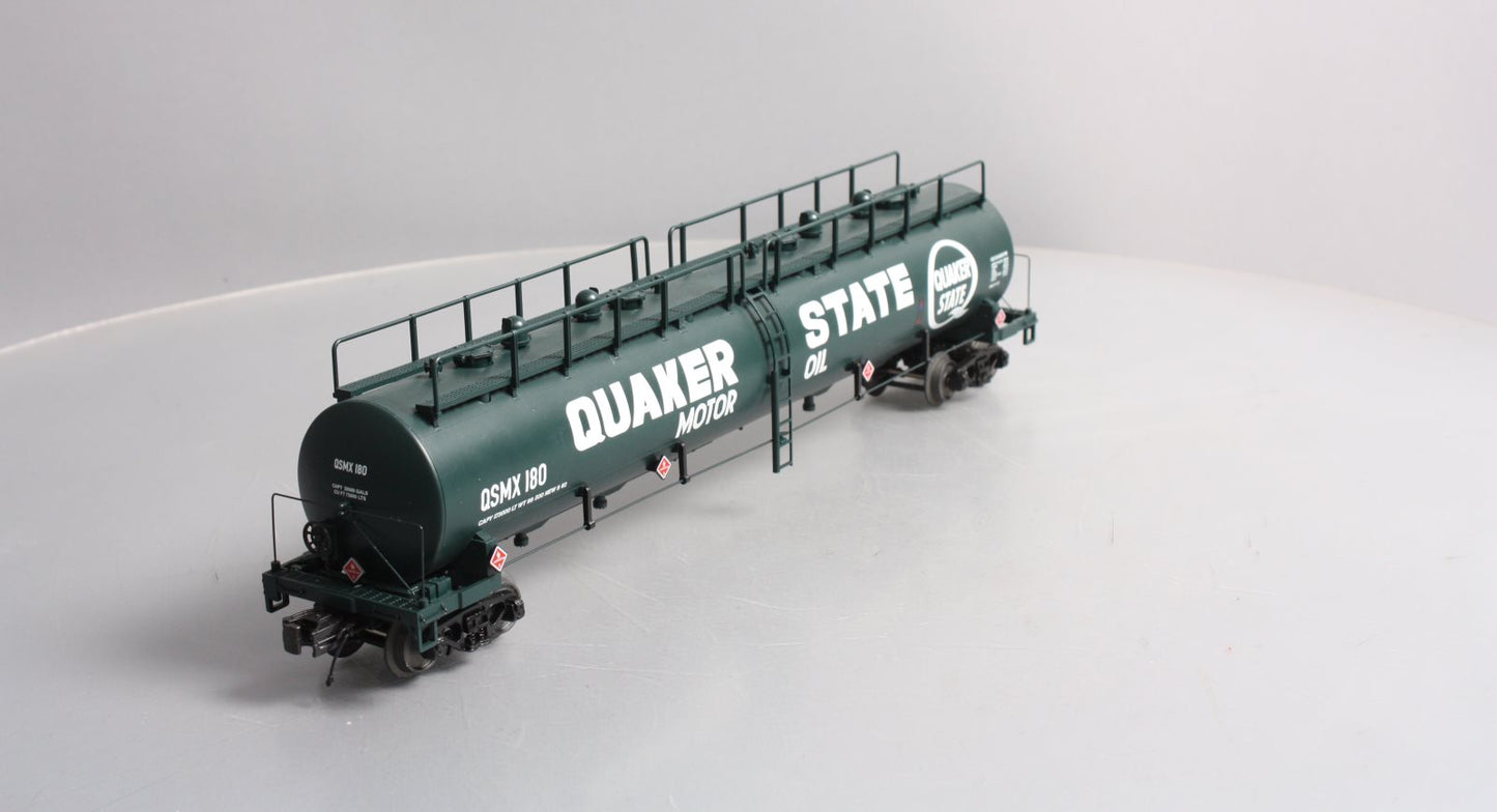 MTH 20-96232 O Scale Quaker State 20K Gal Tank Car #180 LN/Box