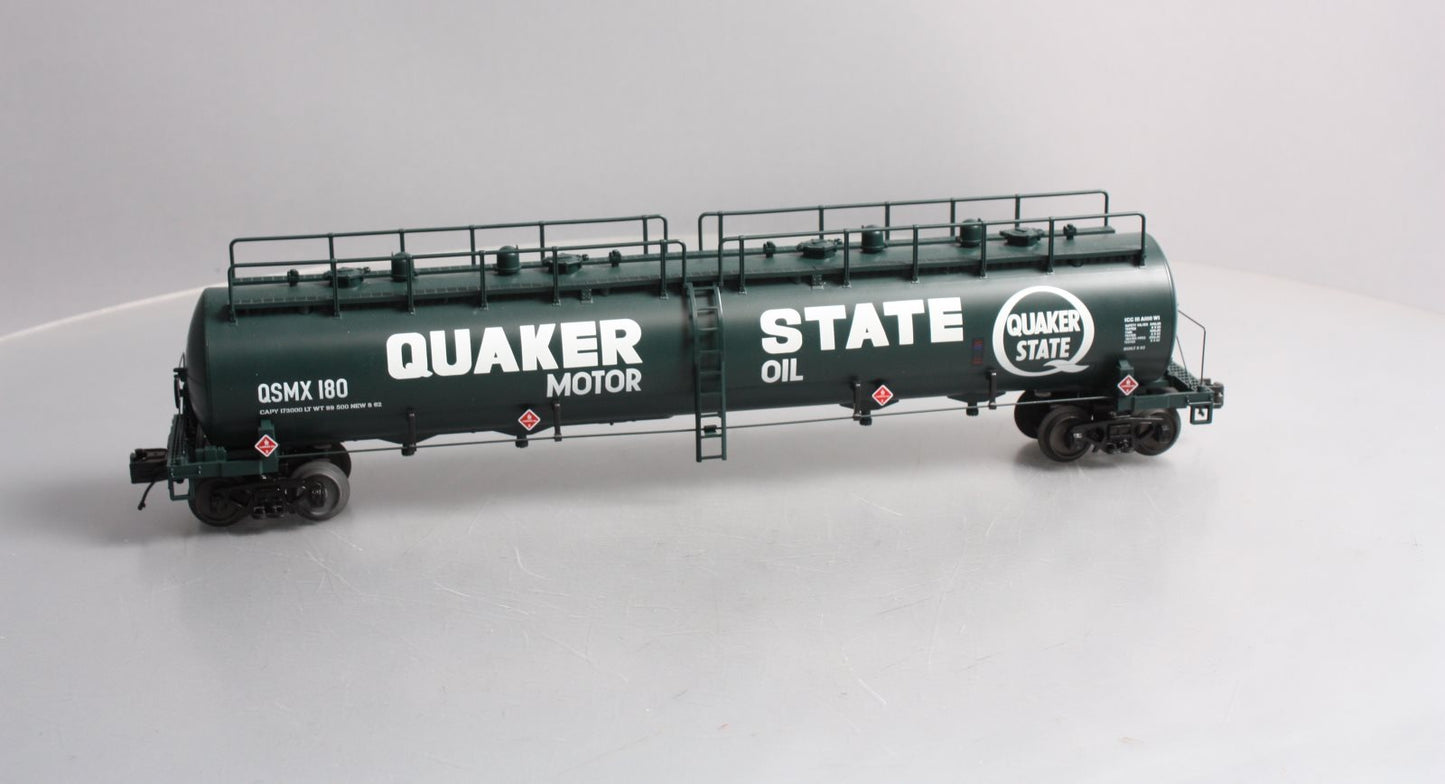 MTH 20-96232 O Scale Quaker State 20K Gal Tank Car #180 LN/Box