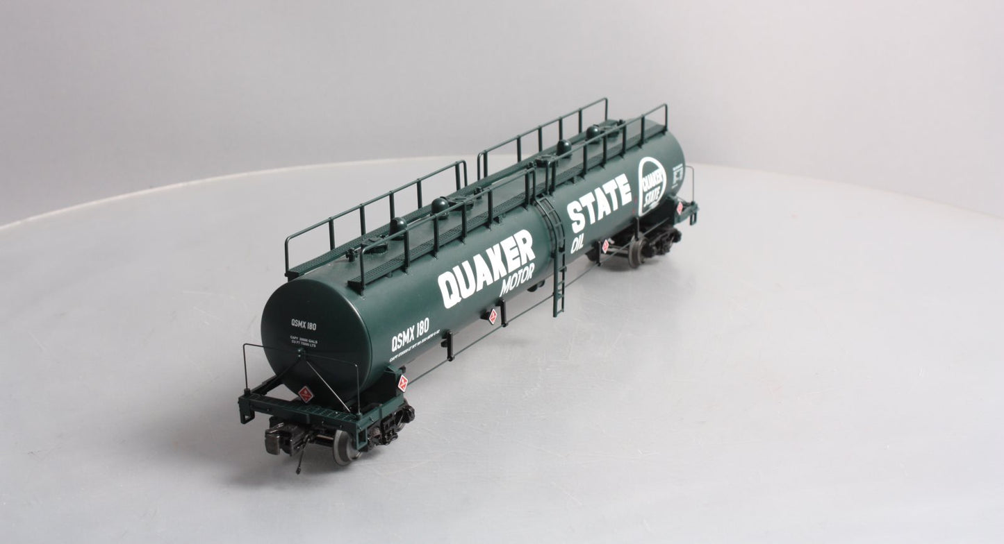 MTH 20-96232 O Scale Quaker State 20K Gal Tank Car #180 LN/Box