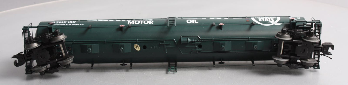 MTH 20-96232 O Scale Quaker State 20K Gal Tank Car #180 LN/Box