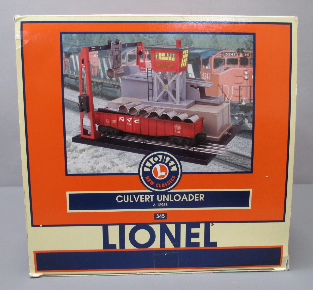 Lionel 6-12983 O Gauge Culvert Unloader - Conventional Version EX/Box