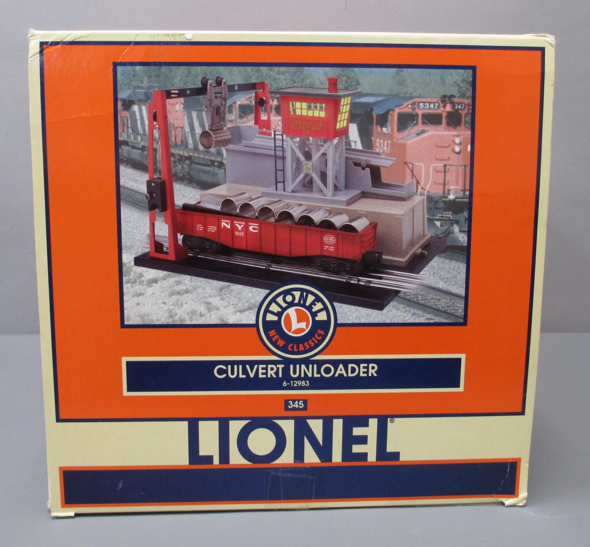 Lionel 6-12983 O Gauge Culvert Unloader - Conventional Version EX/Box