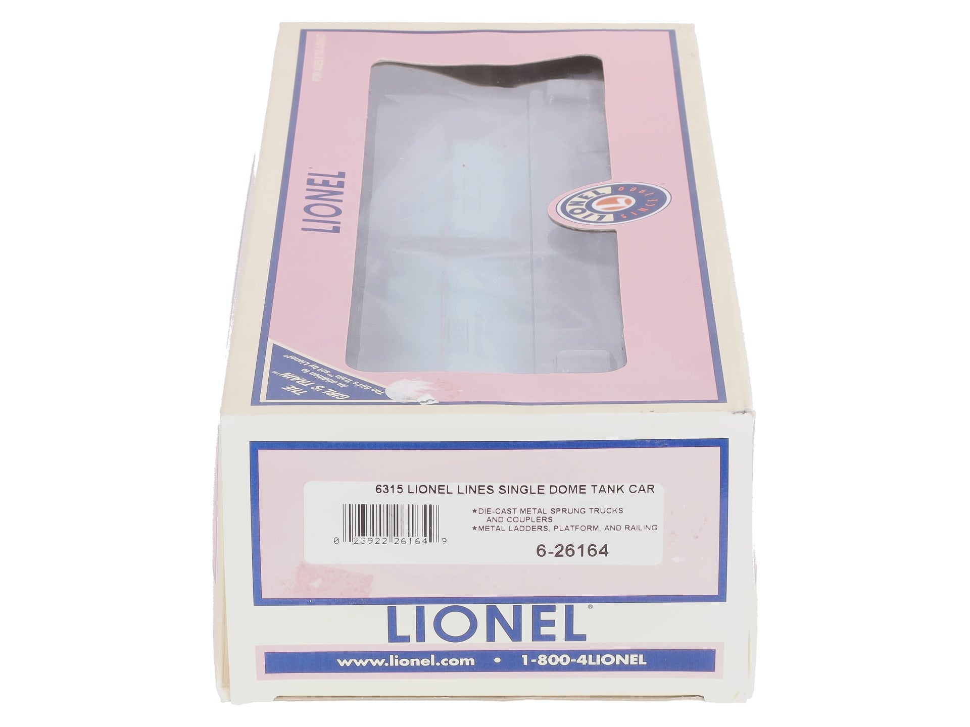 Lionel 6-26164 Girls #6315 Single Dome Tank Car NIB