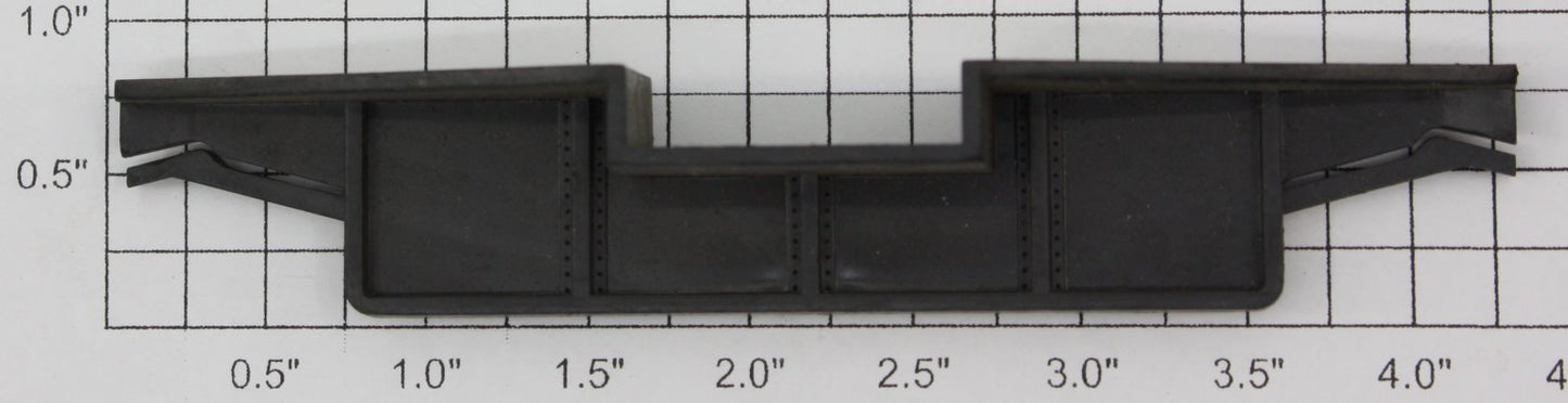Lionel 3357-2 O Gauge Cop and Hobo Car Black Plastic Bridge Trestle
