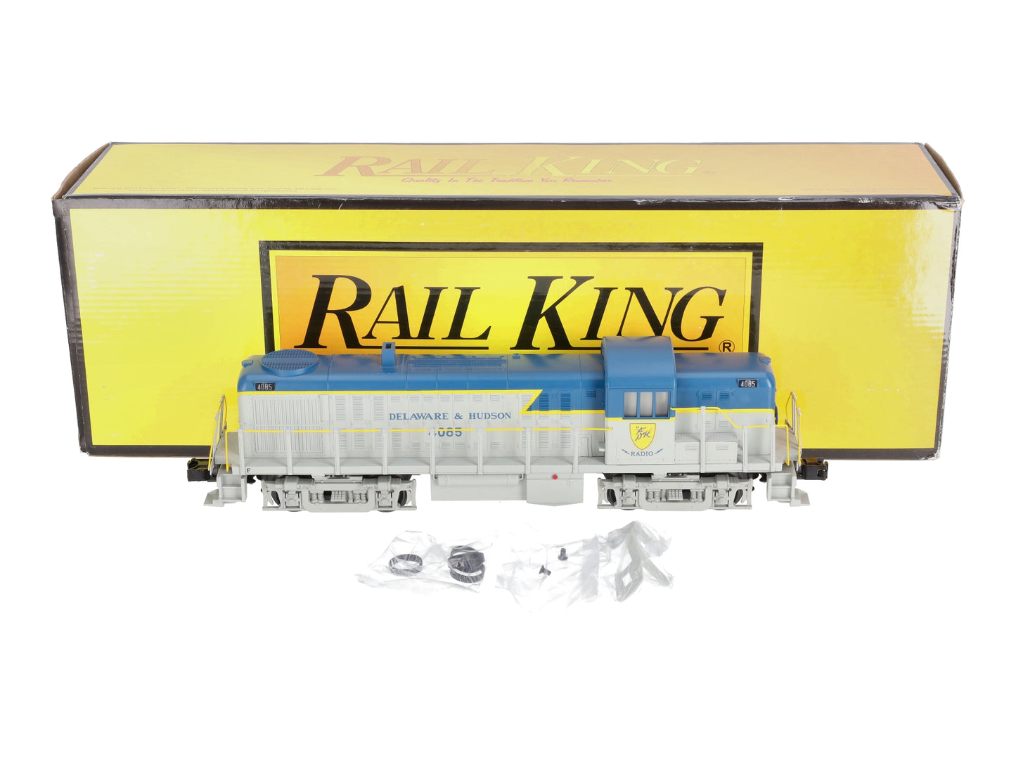 MTH 30-20021-1 O Delaware Hudson RS-3 Diesel Locomotive w/PS2 #4085