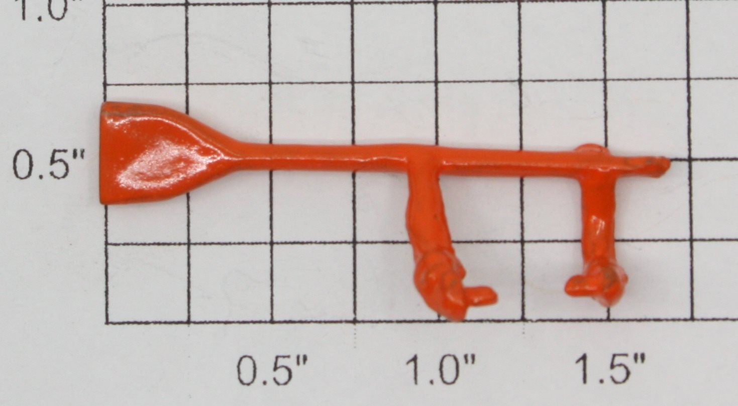 Lionel 352-5 Die-Cast Painted Orange Ice Paddle Arms