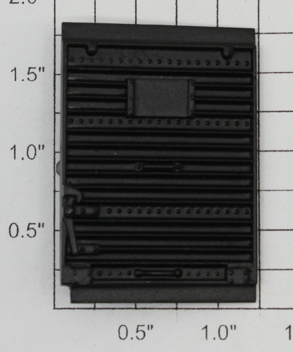 Lionel 2454-7 Die-Cast Single Panel Black Boxcar Door with Stud