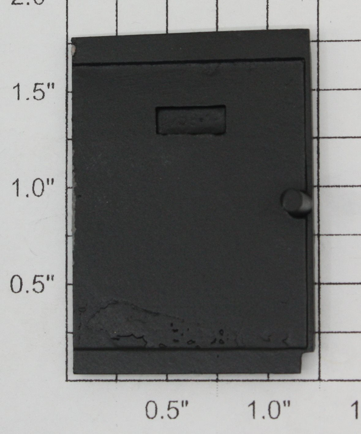 Lionel 2454-7 Die-Cast Single Panel Black Boxcar Door with Stud