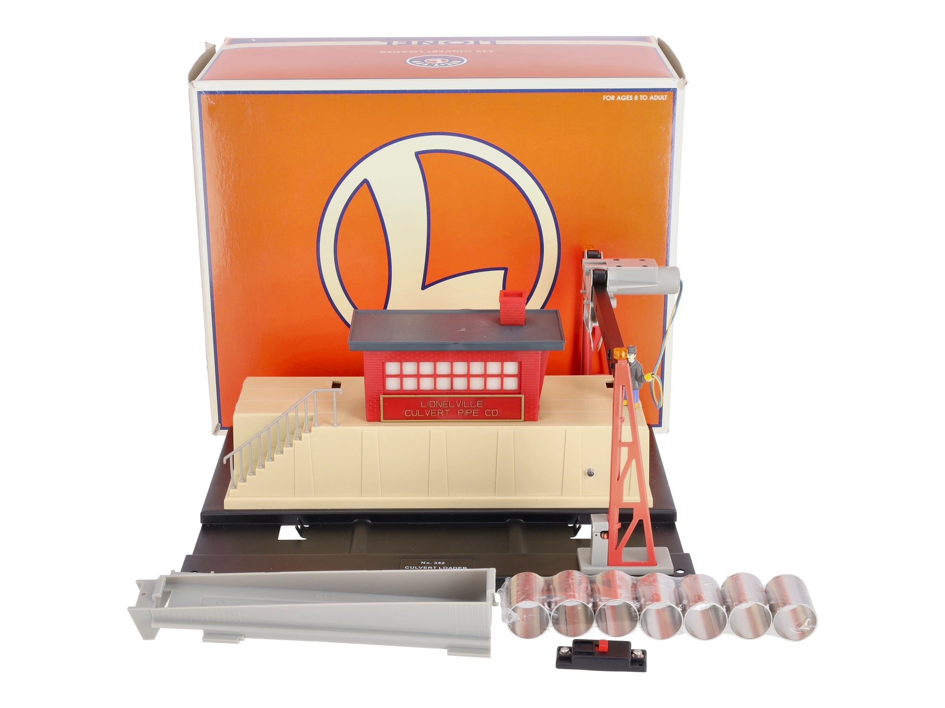 Lionel 6-12982 Operating Culvert Loader #342 EX/Box