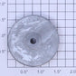 Lionel SLS-35 Red Solid Plain Wheel