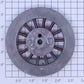 Lionel 400E-69 Red Spoked 2-3/4" Std. Gauge Steam Loco Gear Wheel (4-40 Thread)