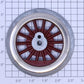 Lionel 400E-95 Red Spoked 2-3/4" Std. Gauge Steam Loco Plain Wheel (8-32 Thread)
