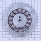 Lionel 400E-95 Red Spoked 2-3/4" Std. Gauge Steam Loco Plain Wheel (8-32 Thread)