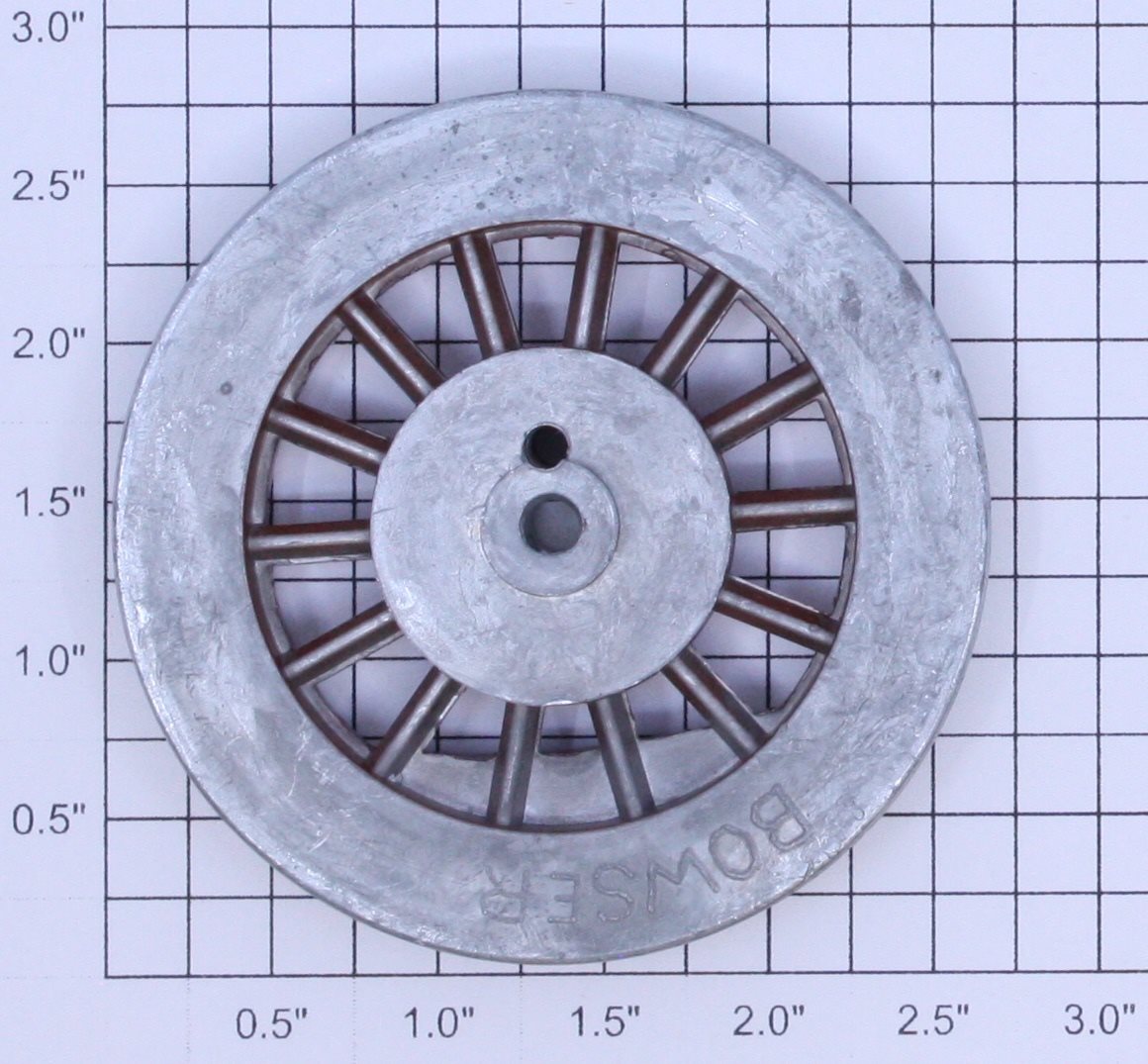 Lionel 400E-95 Red Spoked 2-3/4