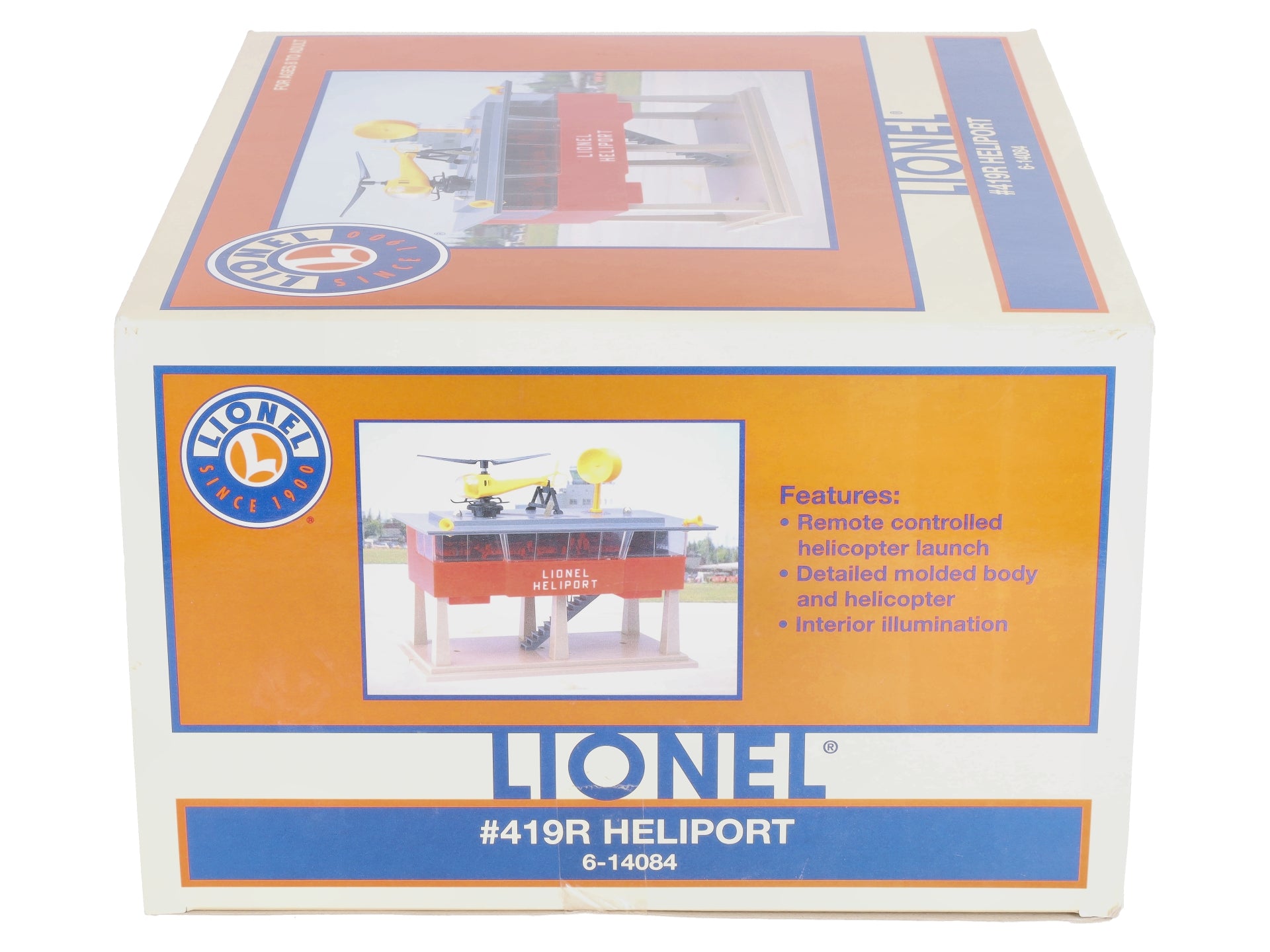 Lionel 6-14084 419R Operating Lionel Heliport LN/Box