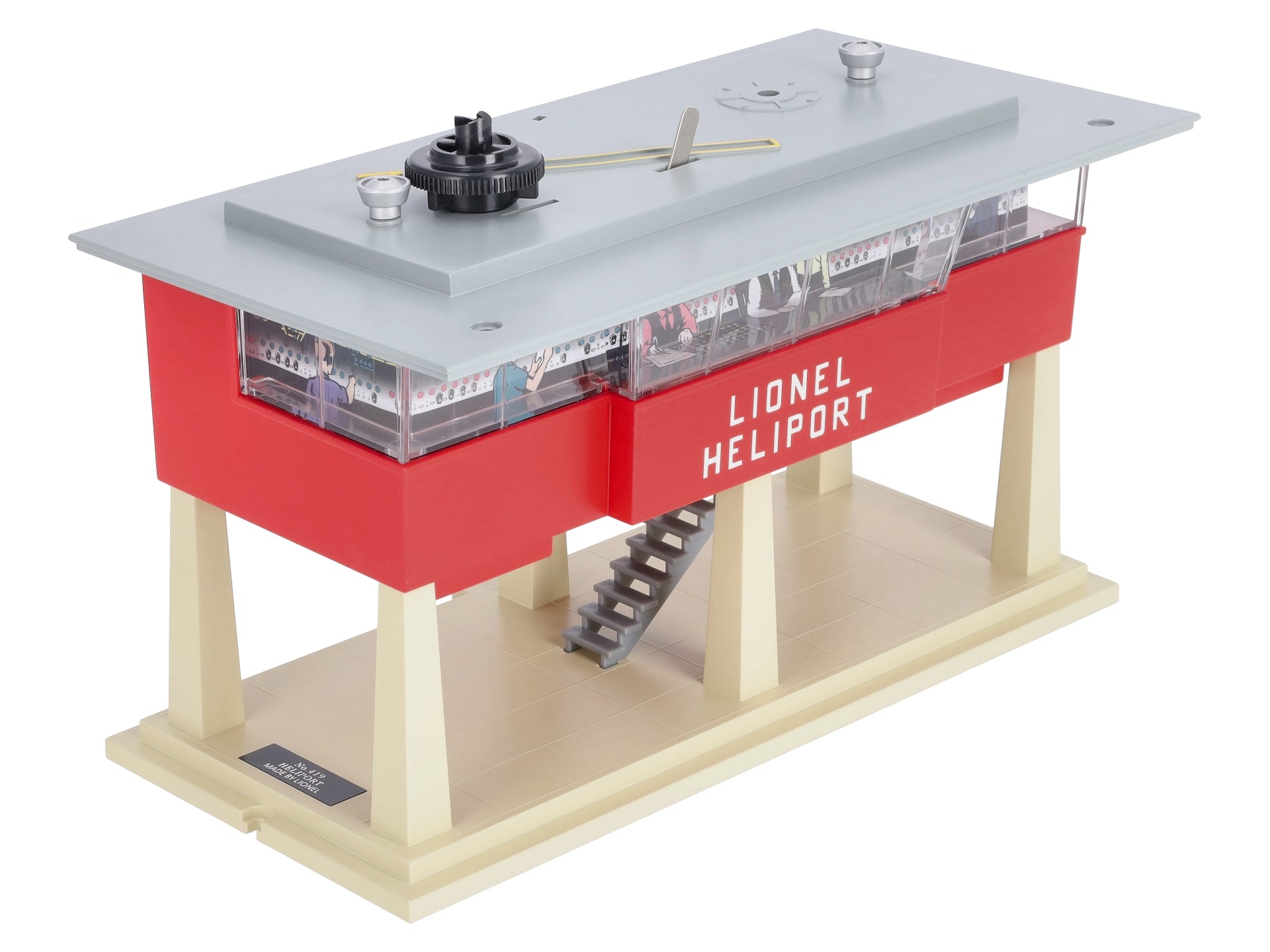 Lionel 6-14084 419R Operating Lionel Heliport LN/Box
