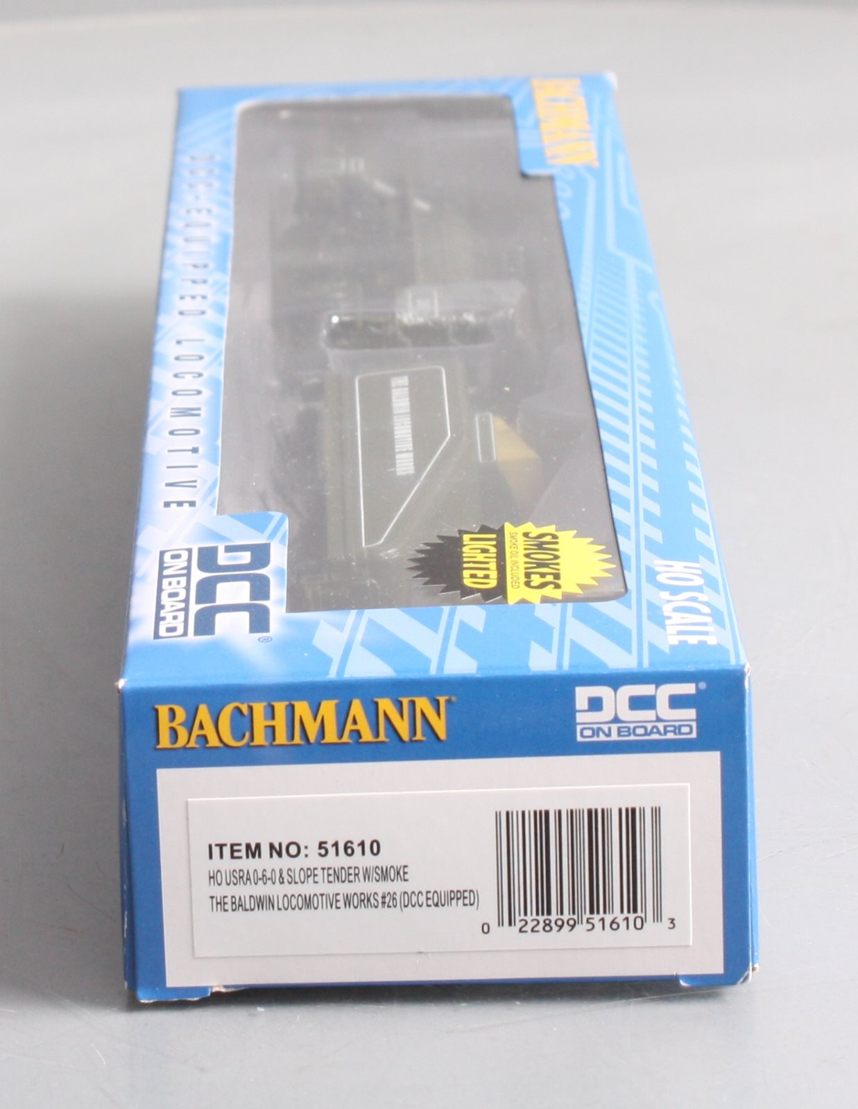 Bachmann 51610 HO Baldwin Locomotive Works USRA 0-6-0 Steam Locomotive #26 w/DCC