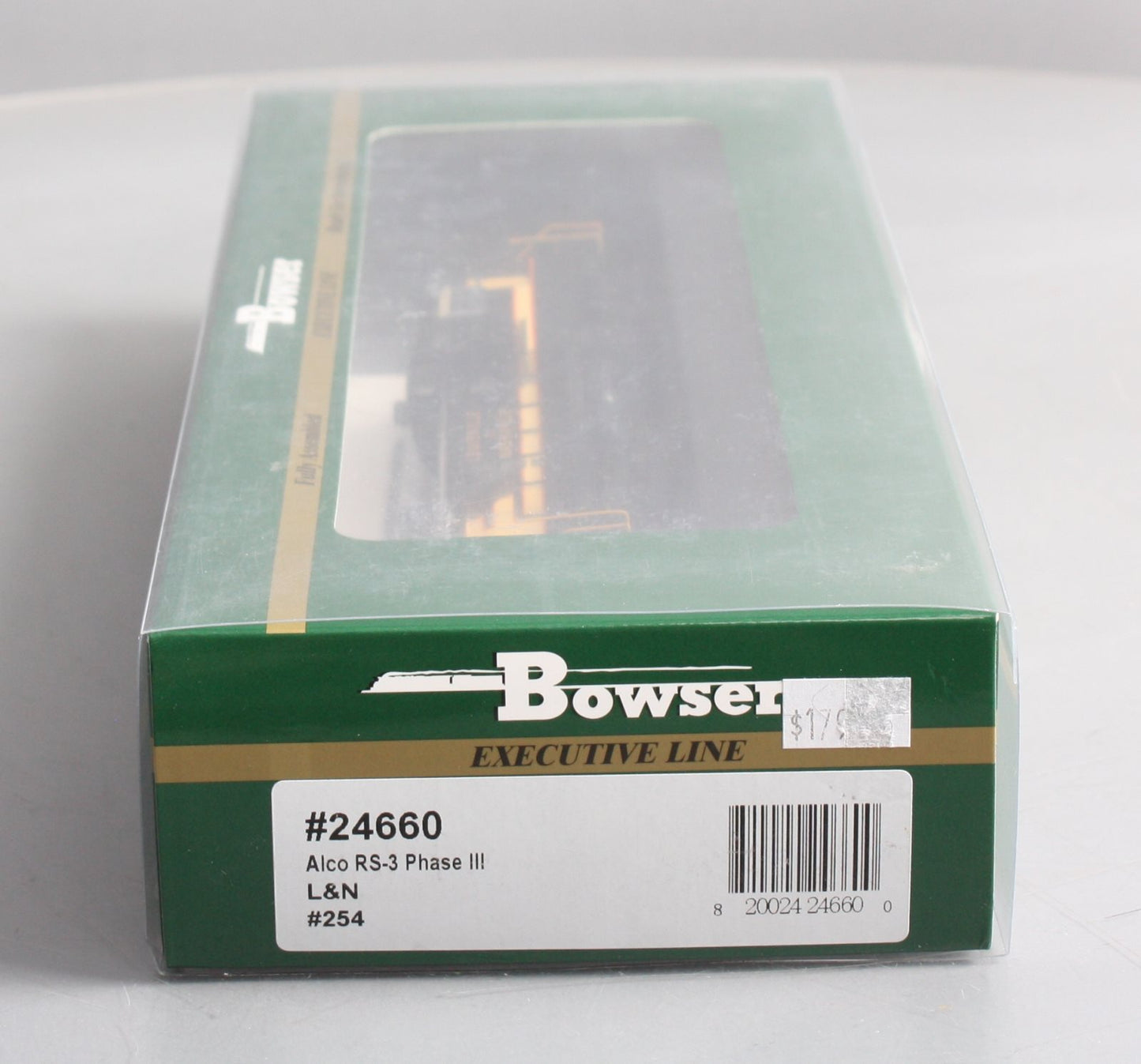 Bowser 24660 HO L&N Alco RS-3 Phase 3 Diesel Locomotive #254