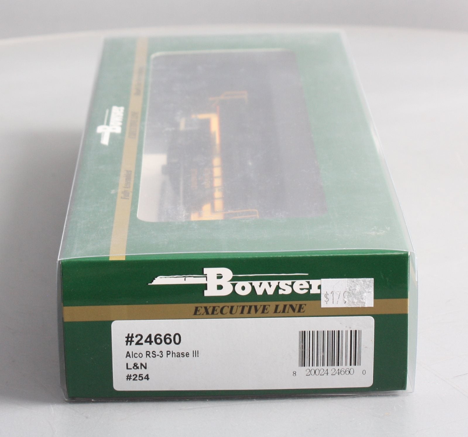 Bowser 24660 HO L&N Alco RS-3 Phase 3 Diesel Locomotive #254