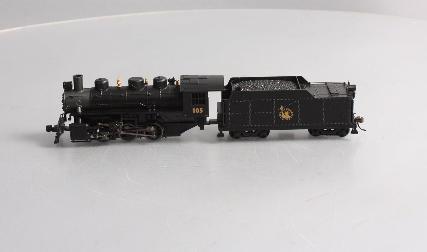Bachmann 50404 HO Jersey Central USRA 0-6-0  Steam Loco w/Short Haul Tender