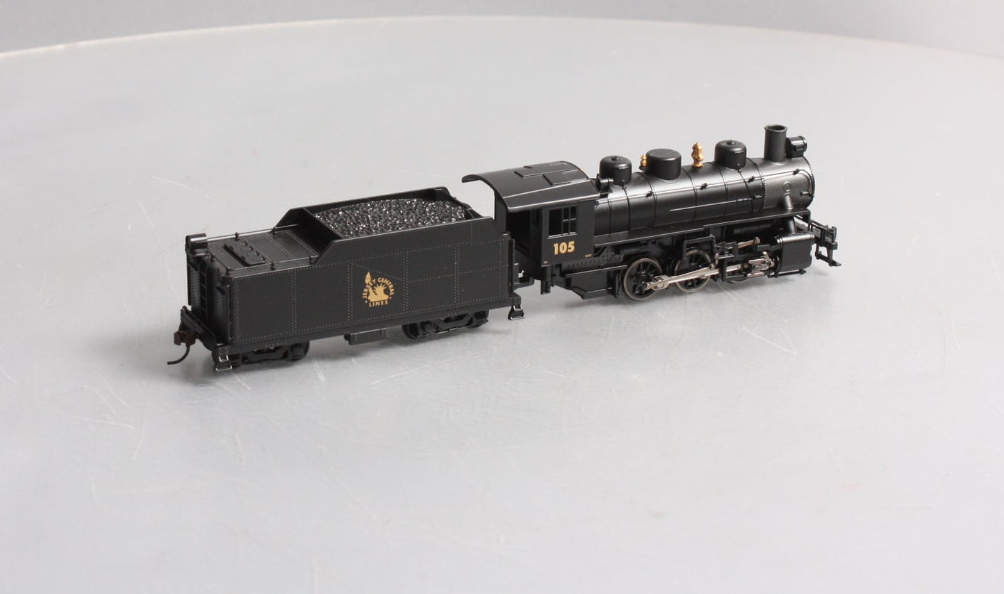 Bachmann 50404 HO Jersey Central USRA 0-6-0  Steam Loco w/Short Haul Tender