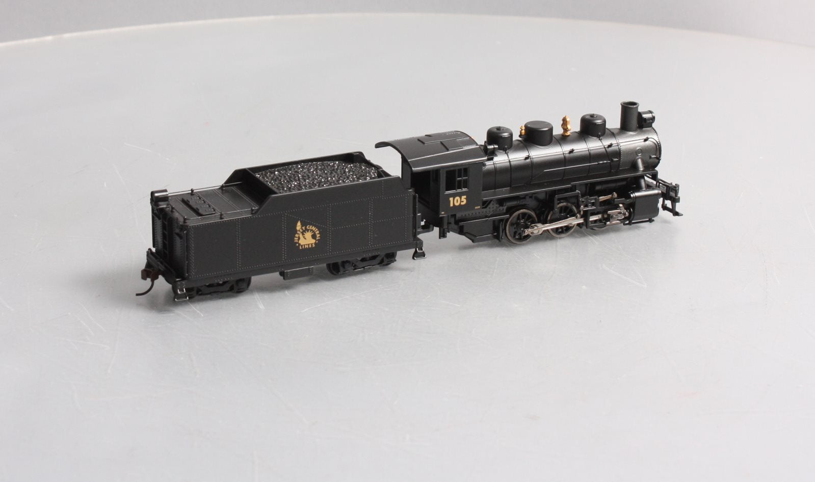 Bachmann 50404 HO Jersey Central USRA 0-6-0  Steam Loco w/Short Haul Tender