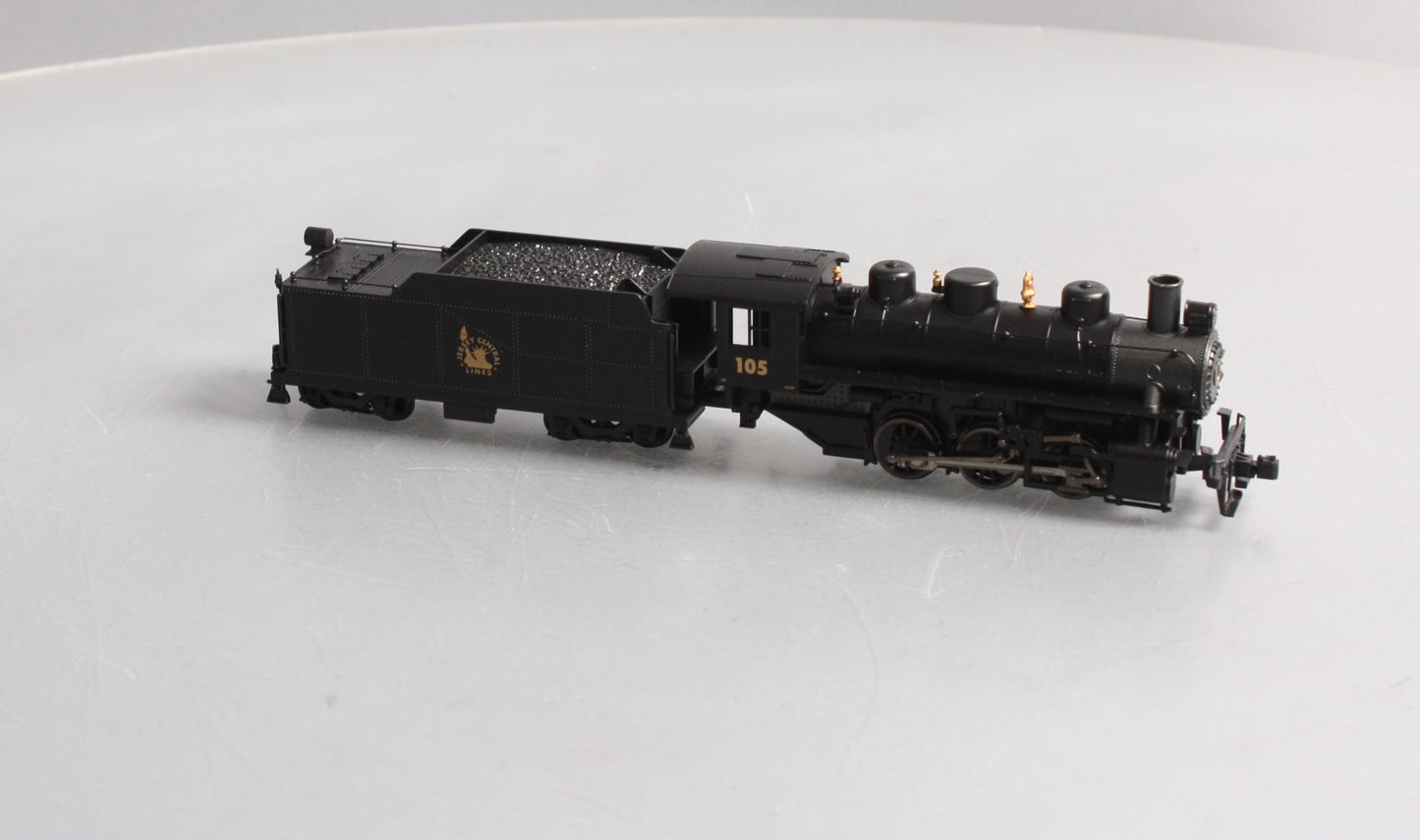 Bachmann 50404 HO Jersey Central USRA 0-6-0  Steam Loco w/Short Haul Tender