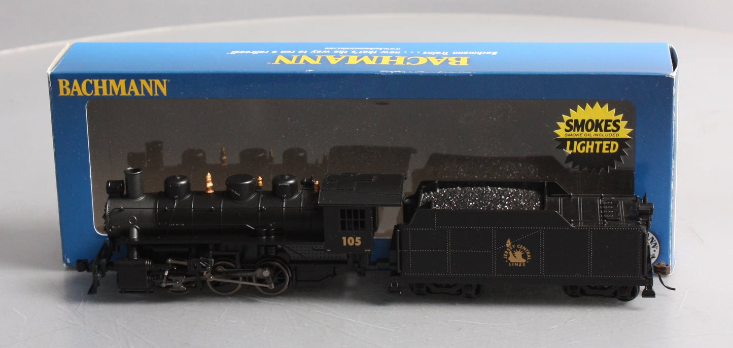 Bachmann 50404 HO Jersey Central USRA 0-6-0  Steam Loco w/Short Haul Tender