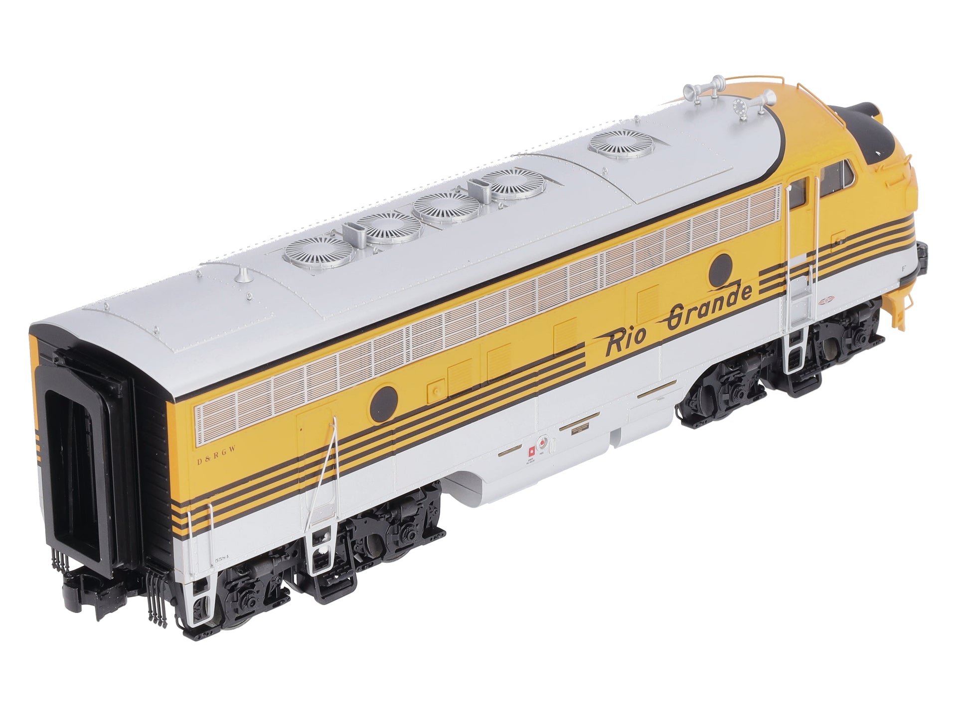 Atlas 30134037 O DRGW EMD F7A Early Phase 1 Diesel Locomotive #5584