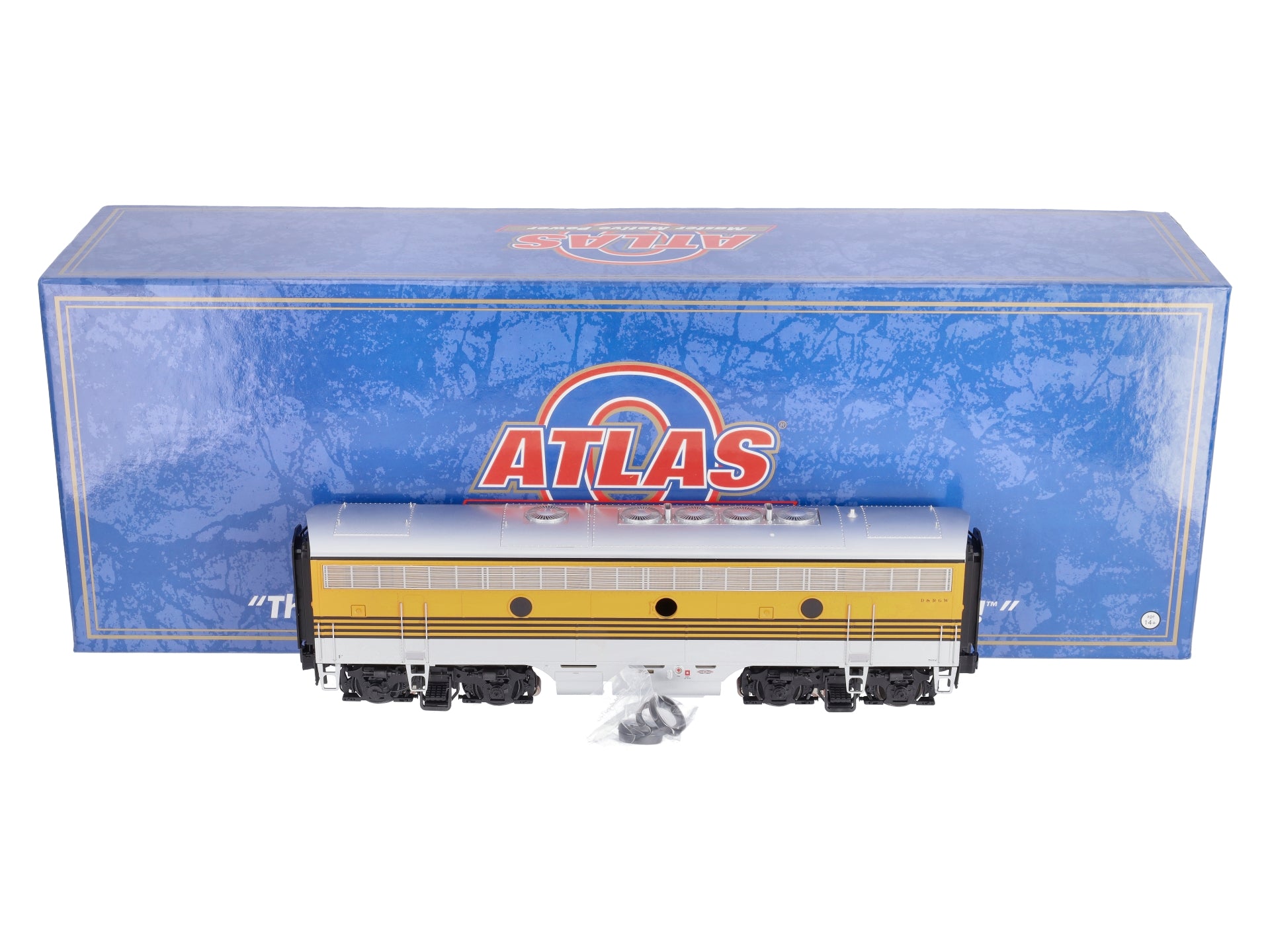 Atlas 30134044 O DRGW EMD F7B Early Phase 1 Unpowered Diesel Locomotive #5612