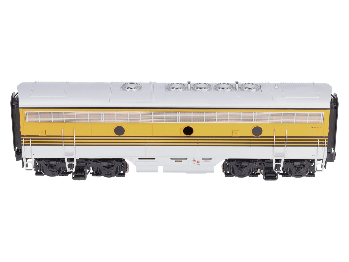 Atlas 30134044 O DRGW EMD F7B Early Phase 1 Unpowered Diesel Locomotive #5612