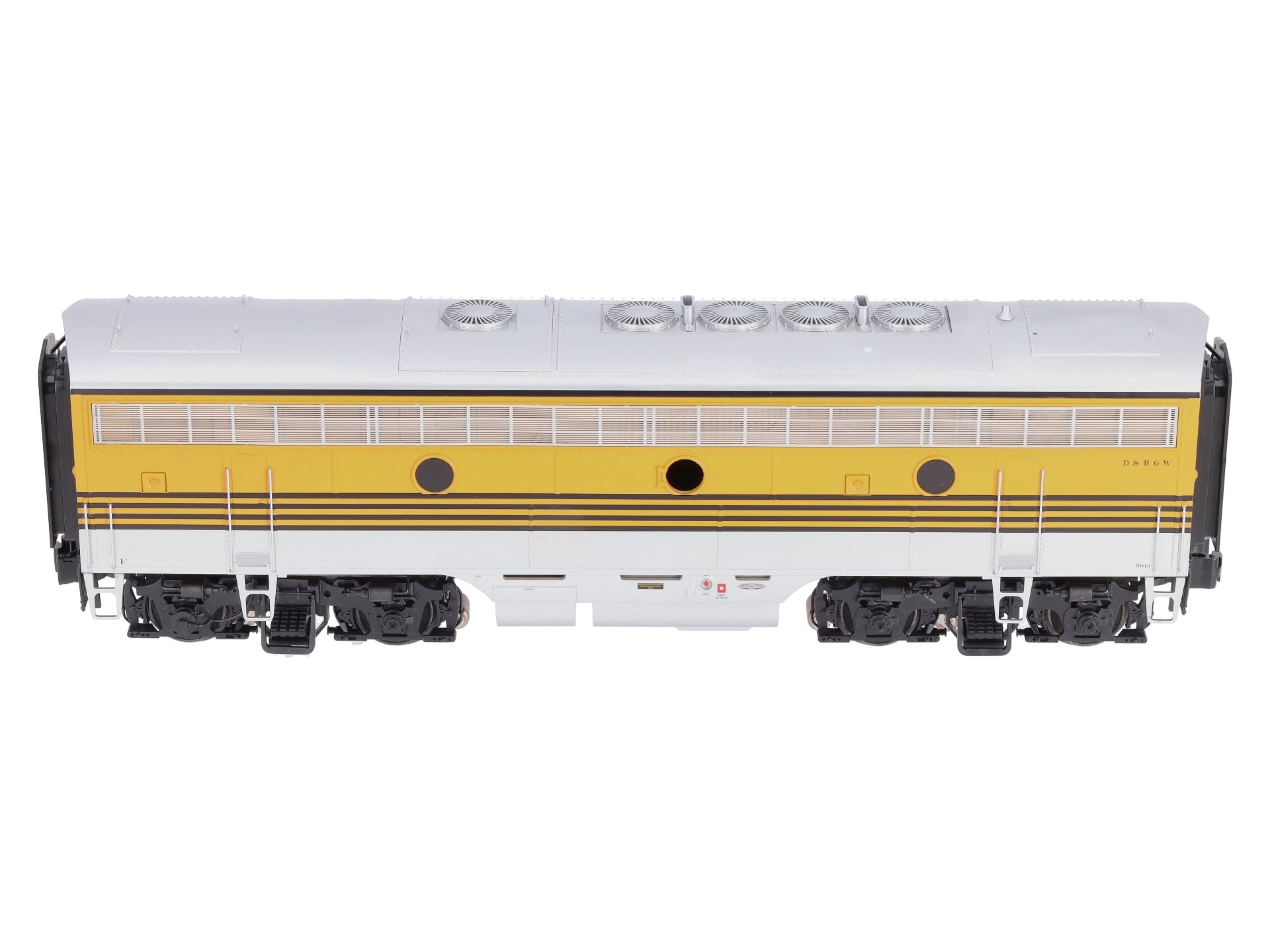 Atlas 30134044 O DRGW EMD F7B Early Phase 1 Unpowered Diesel Locomotive #5612