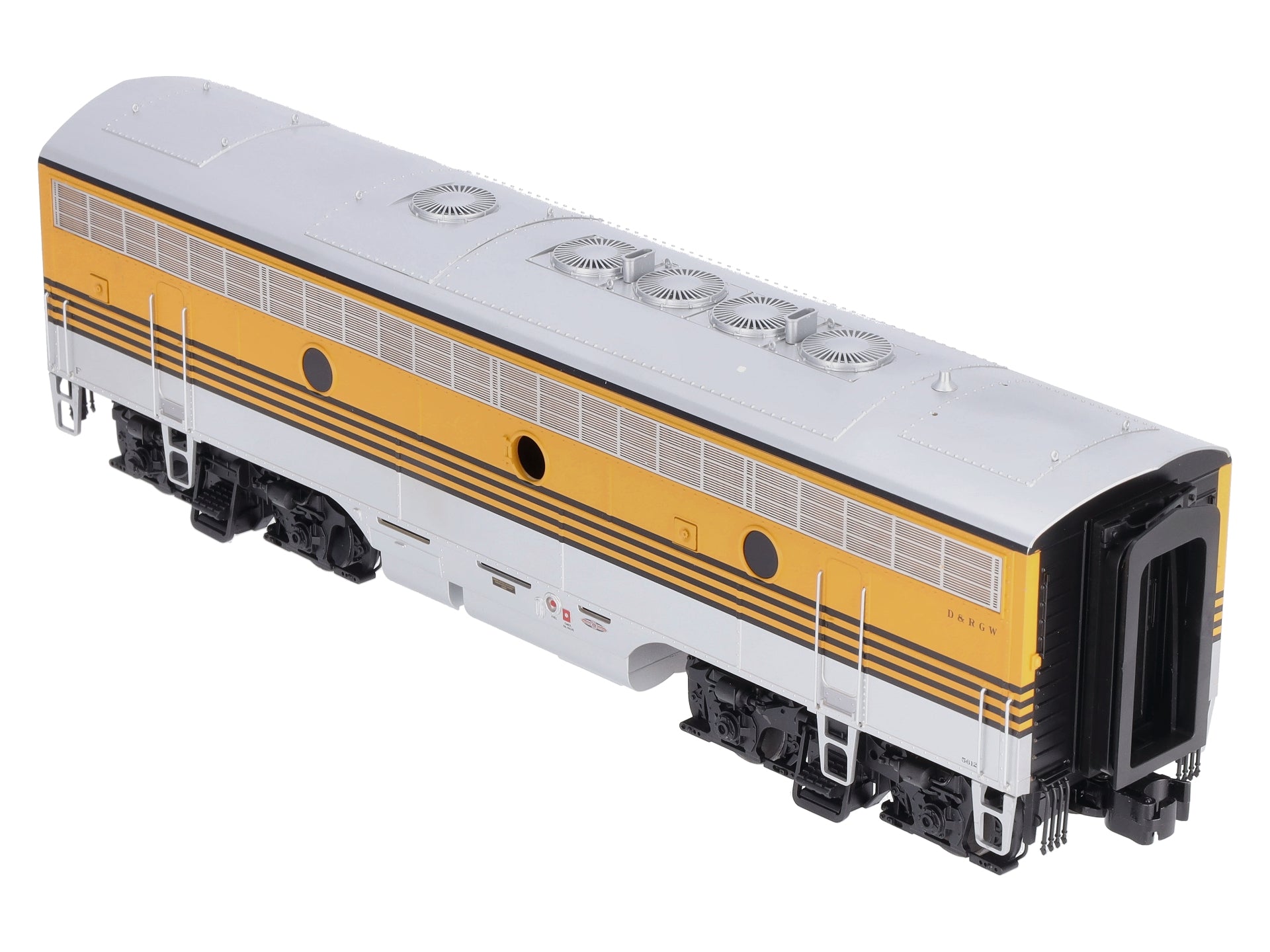 Atlas 30134044 O DRGW EMD F7B Early Phase 1 Unpowered Diesel Locomotive #5612