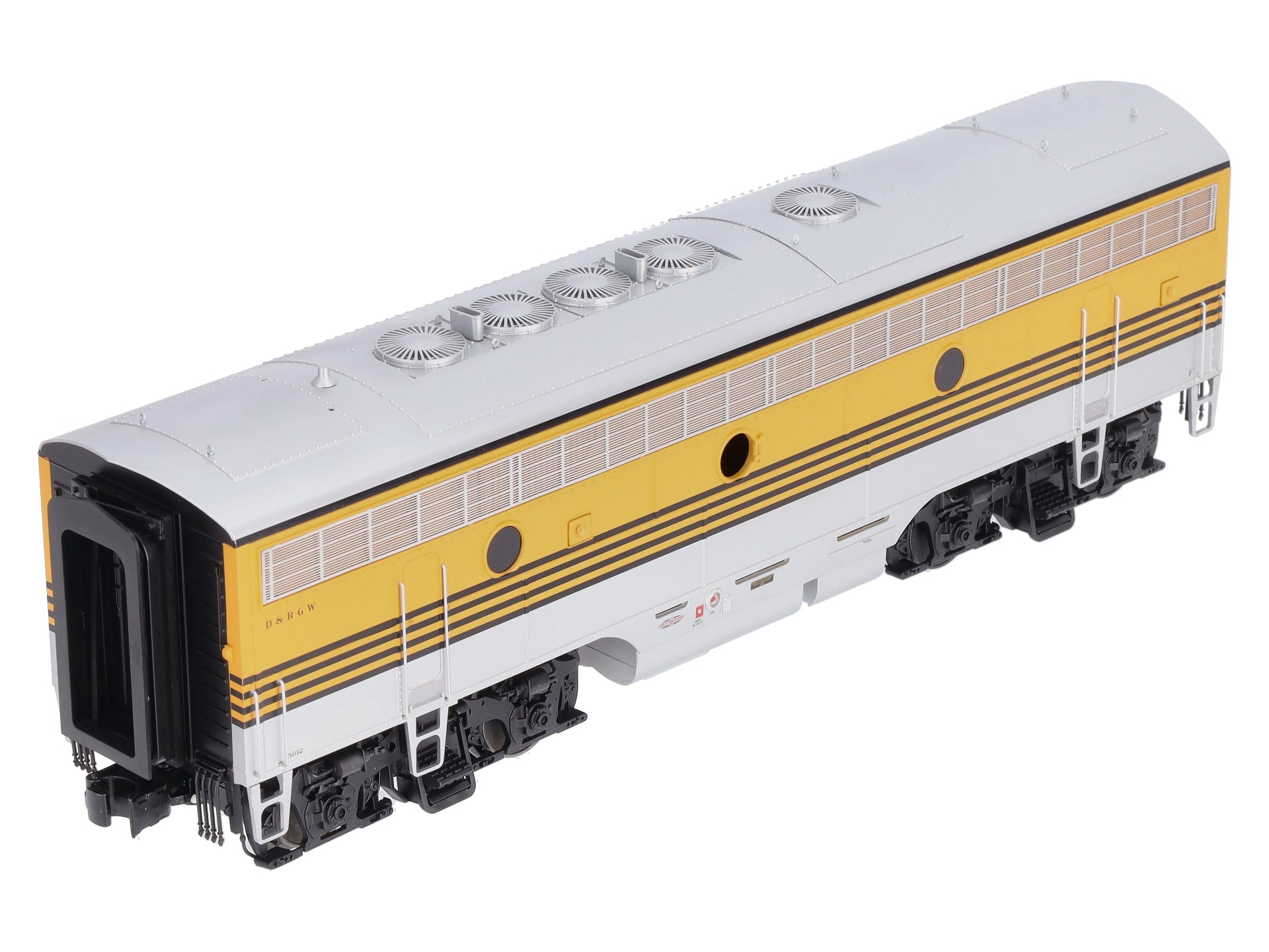 Atlas 30134044 O DRGW EMD F7B Early Phase 1 Unpowered Diesel Locomotive #5612