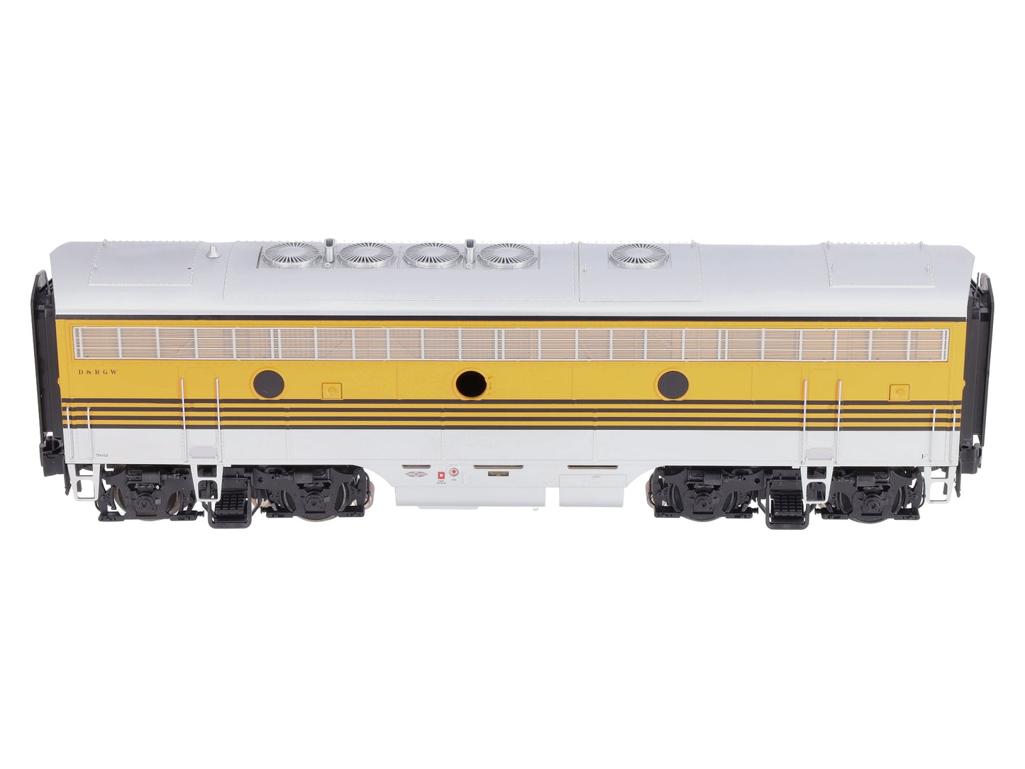 Atlas 30134044 O DRGW EMD F7B Early Phase 1 Unpowered Diesel Locomotive #5612