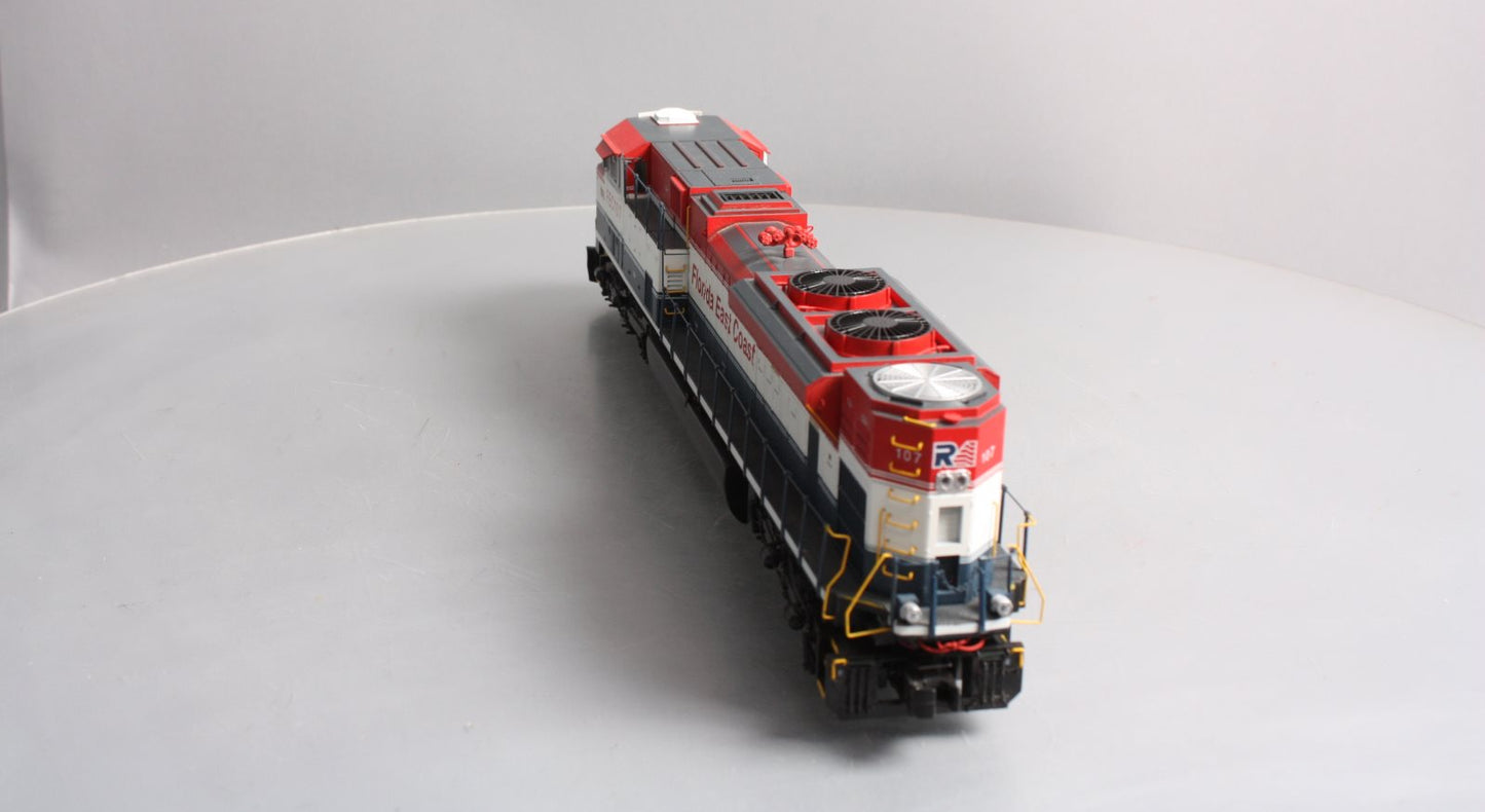 MTH 20-20524-1 Florida East Coast SD70M-2 Diesel Engine #107 w/ P-S 3 (Hi-Rail)