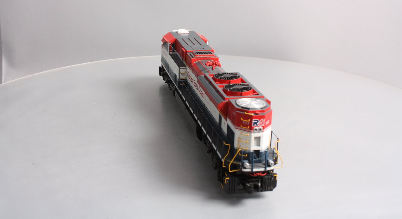 MTH 20-20524-1 Florida East Coast SD70M-2 Diesel Engine #107 w/ P-S 3 (Hi-Rail)