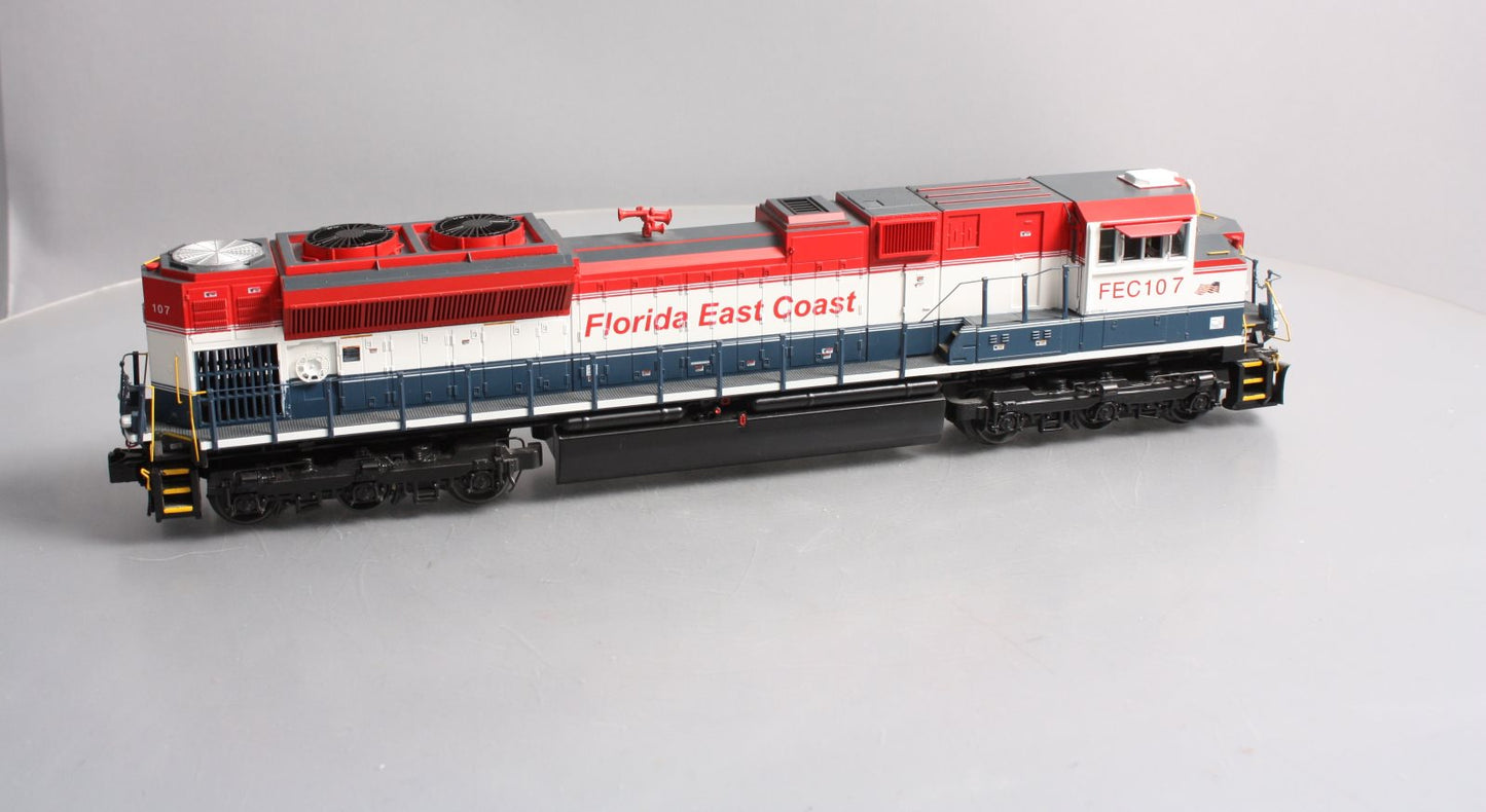 MTH 20-20524-1 Florida East Coast SD70M-2 Diesel Engine #107 w/ P-S 3 (Hi-Rail)