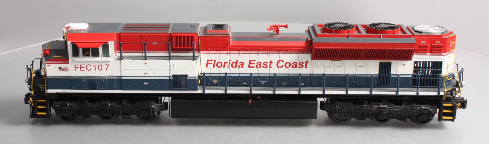 MTH 20-20524-1 Florida East Coast SD70M-2 Diesel Engine #107 w/ P-S 3 (Hi-Rail)