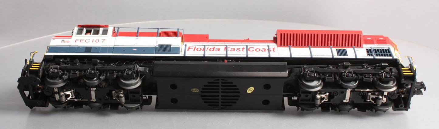 MTH 20-20524-1 Florida East Coast SD70M-2 Diesel Engine #107 w/ P-S 3 (Hi-Rail)
